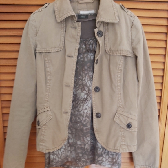 Esprit animal print camo shirt - Picture 2 of 2